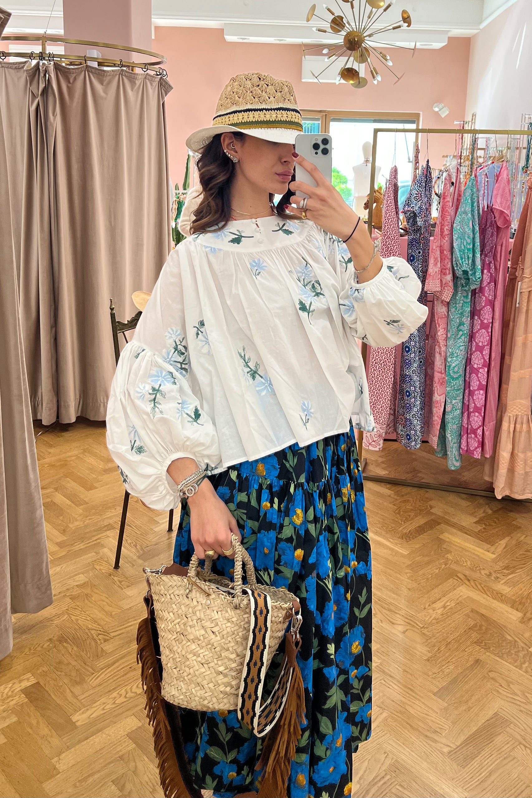 Camicia Over Embrodery